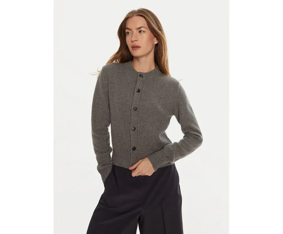 obrazek 1 AMI PARIS Kardigan FKC157005 Szary Regular Fit