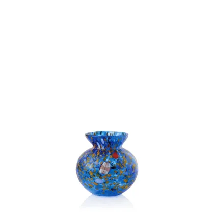 Zdjęcie Stylowy kolorowy wazon ze szkła murano (10 cm)