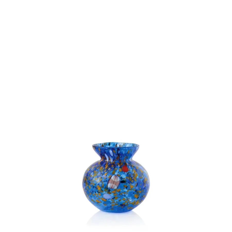 obrazek 1 Stylowy kolorowy wazon ze szkła murano (10 cm)