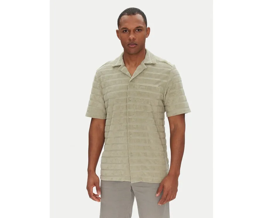 obrazek 1 HUGO Koszula Ellino 50539351 Zielony Relaxed Fit