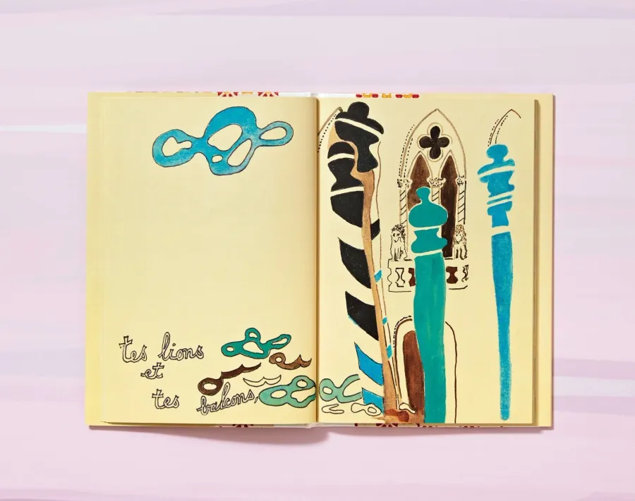 obrazek 4 Książka Françoise Gilot. Three Travel Sketchbooks: Venice, India, Senegal - Taschen