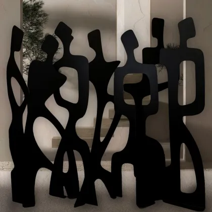 Picture COHORT SCREEN – A fun, contemporary, sculptural screen for homes