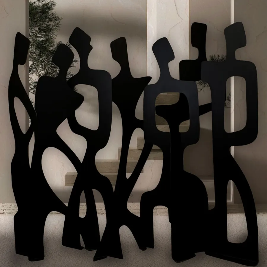 obrazek 1 EKRAN COHORT – Zabawny, współczesny, rzeźbiarski ekran do domów