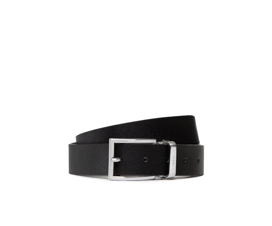 obrazek 1 Guess Pasek Męski Adjustable & Revesible Belt BM7545 LEA35 Czarny