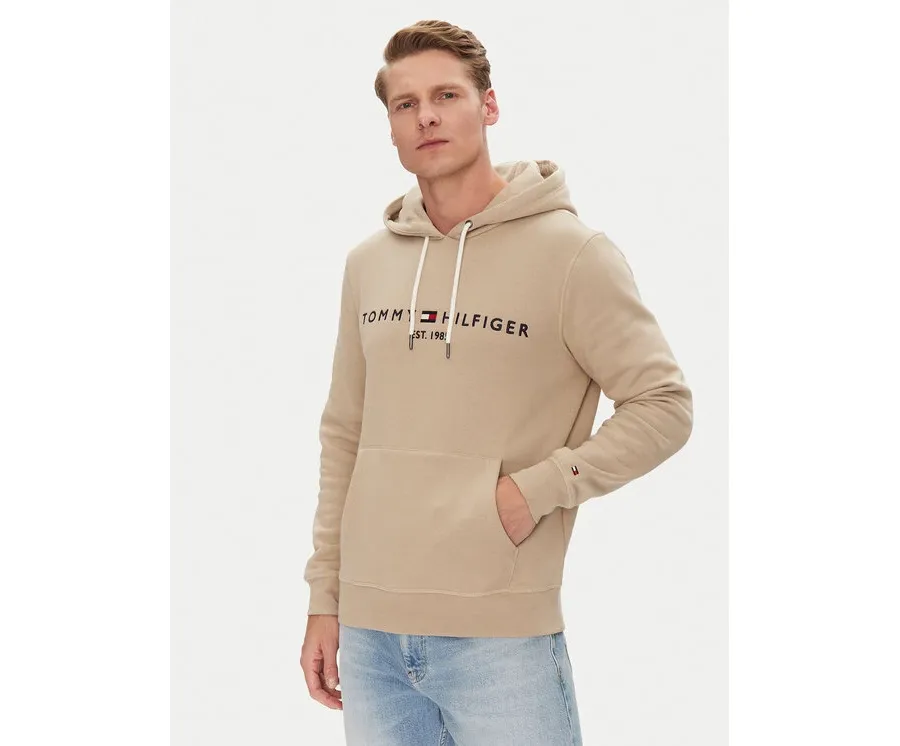 obrazek 1 Tommy Hilfiger Bluza Logo MW0MW11599 Beżowy Regular Fit