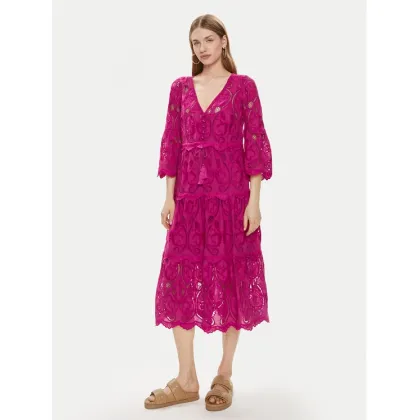 Zdjęcie Luisa Spagnoli Sukienka letnia Pigna 540712 Różowy Regular Fit