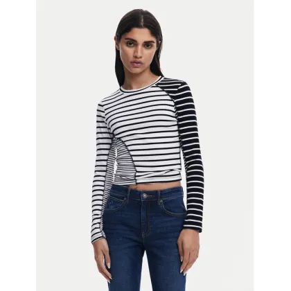 Zdjęcie Desigual Bluzka 25SWTK92 Biały Regular Fit