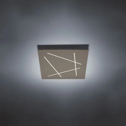 Zdjęcie Piaskowy plafon, lampa sufitowa od włoskiej marki