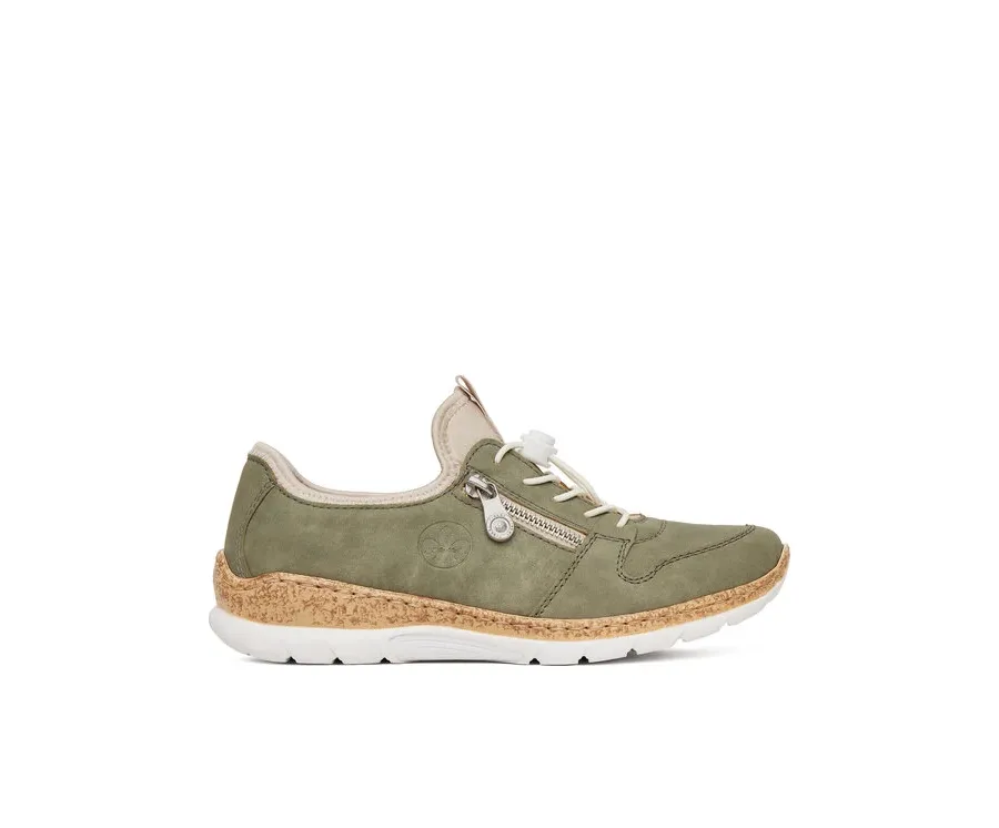 obrazek 1 Rieker Sneakersy N42G0-52 Zielony