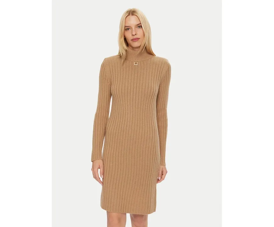 obrazek 1 JOOP! Sukienka dzianinowa 58 JW244KN347 30043657 Beżowy Modern Fit