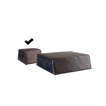 Zdjęcie Prostokątna pufa Giselle do nowoczesnych wnętrz - Ulivi Salotti