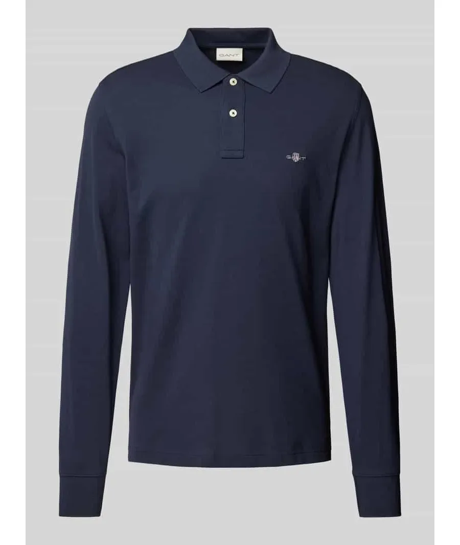 obrazek 1 Koszulka polo o kroju regular fit z wyhaftowanym logo model ‘SHIELD’