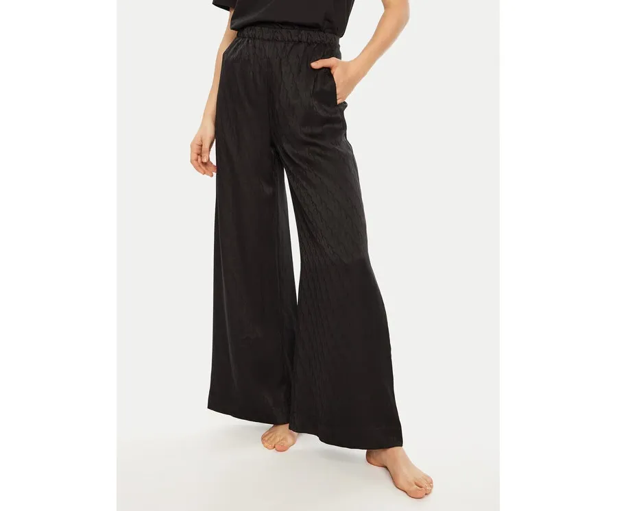 obrazek 1 Calvin Klein Spodnie piżamowe 000QS7304E Czarny Relaxed Fit