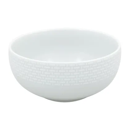 Zdjęcie Unikatowa porcelanowa miska na płatki z kolekcji Cesta inspirowanej tradycją portugalskiego koszykarstwa - Vista Alegre