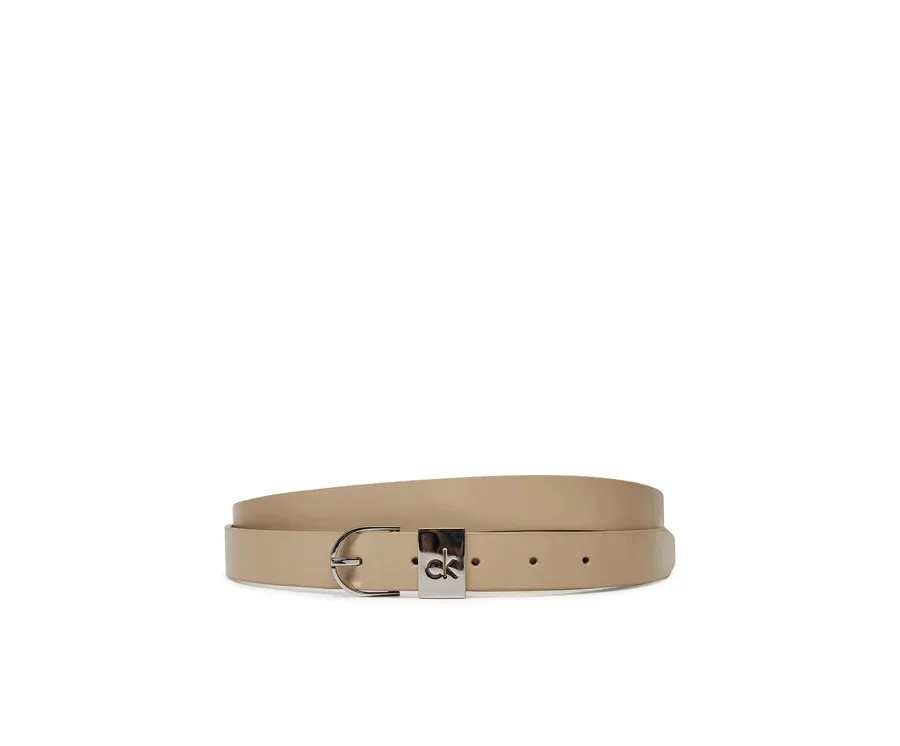 obrazek 1 Calvin Klein Pasek Damski Ck Loop Rnd Buckle 2.5_Smooth K60K612936 Szary