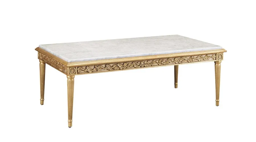 obrazek 1 Elegancki stolik kawowy MARIA - złoto, marmur - Collecion Alexandra