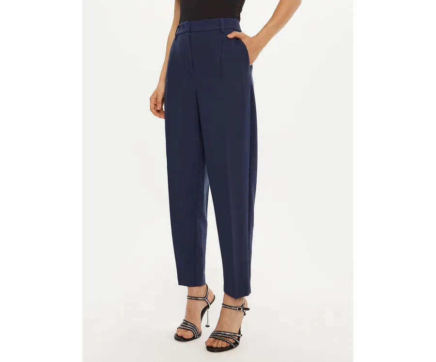 obrazek 1 Bruuns Bazaar Spodnie materiałowe Cindy BBW2393 Granatowy Loose Fit