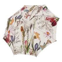 Picture Boheme automatic umbrella with a floral pattern