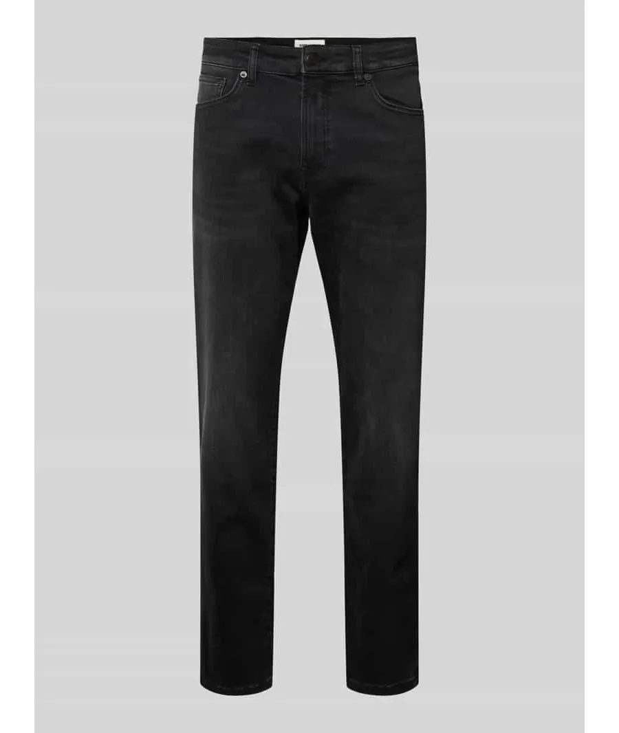 obrazek 1 Jeansy o kroju regular fit z 5 kieszeniami model ‘MAINE’