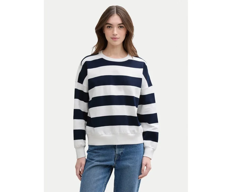 obrazek 1 Tom Tailor Denim Bluza 1045508 Granatowy Regular Fit