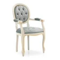 Picture A stylish Italian armchair in an antique style for a beautiful interior