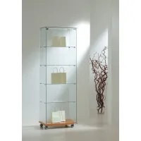 Picture Beautiful, stylish high showcase - a post for a shop or boutique