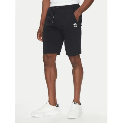 Zdjęcie KARL LAGERFELD Szorty sportowe 705014 552900 Granatowy Regular Fit