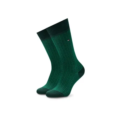Zdjęcie Tommy Hilfiger Skarpety Wysokie Męskie 701230606 Zielony