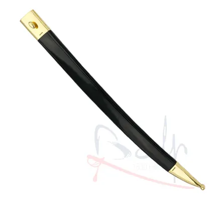 Picture A sheath for a lighter saber with a 24-carat gold finish