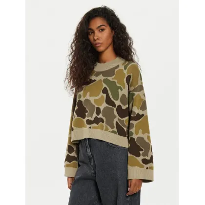 Zdjęcie Vans Sweter Cammile VN000HQ5D Zielony Loose Fit