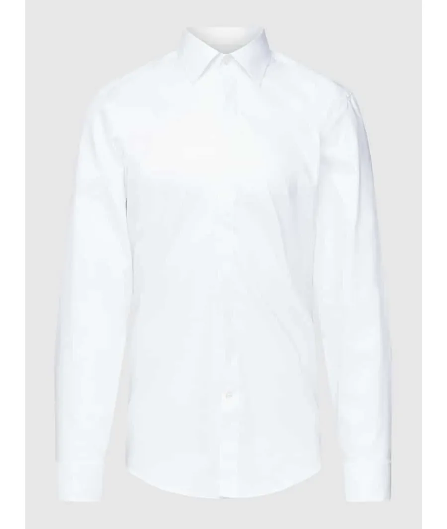 obrazek 1 Koszula biznesowa o kroju slim fit z kołnierzykiem new kent model ‘Hank Tux’