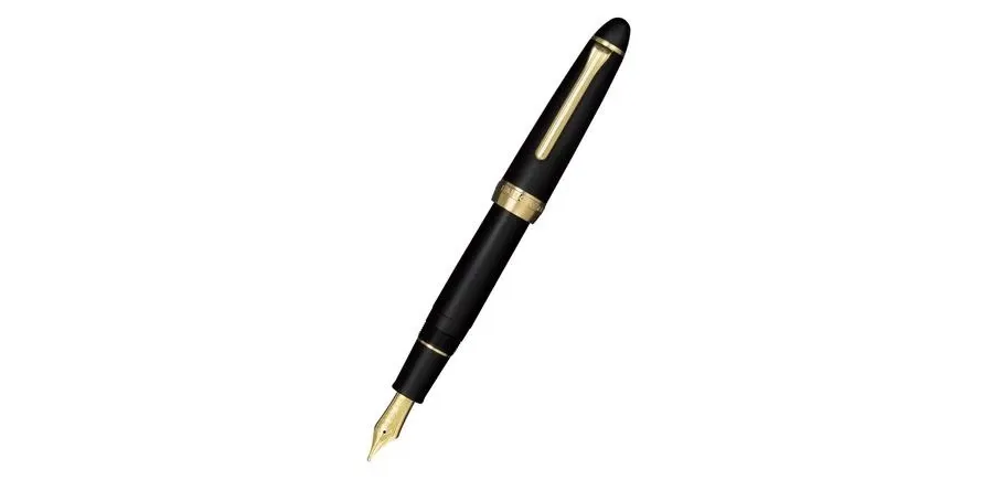 obrazek 3 Sailor Pióro Wieczne 1911 Naginata-togi Matte Black Pozłacane