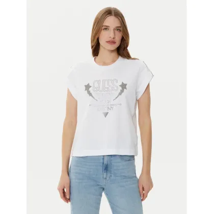 Zdjęcie Guess T-Shirt W5RI06 I3Z14 Biały Regular Fit