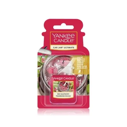 Zdjęcie Yankee Candle Red Raspberry Car Jar Ultimate Zapach do pomieszczeń 24 g