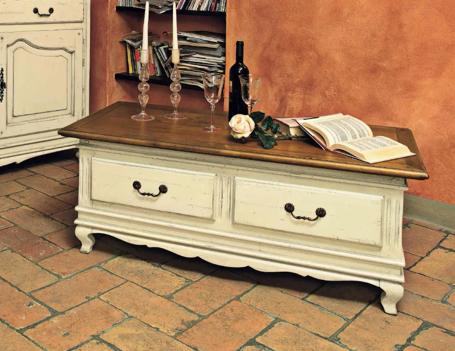 obrazek 1 Drewniany włoski stolik - Interiors Italia