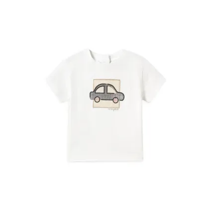 Zdjęcie Mayoral T-Shirt 1052 Biały Regular Fit