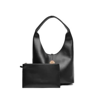 Zdjęcie Calvin Klein Jeans Torebka Stone Lock Slouchy Small Shoulde LV04K3176G Czarny