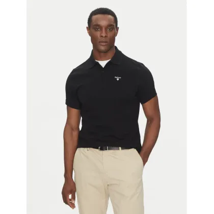 Zdjęcie Barbour Polo Original Sports MML0358BK31 Czarny Tailored Fit