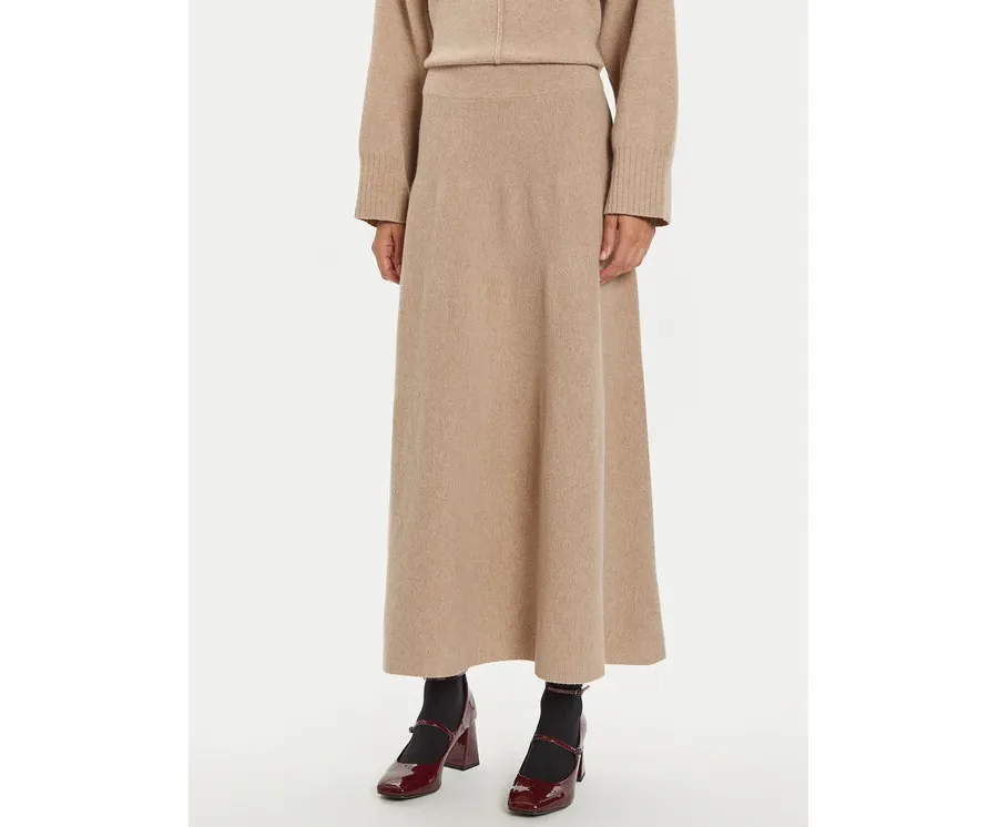 obrazek 1 IVY OAK Spódnica trapezowa Kaia Rose IO113148 Beżowy Loose Fit