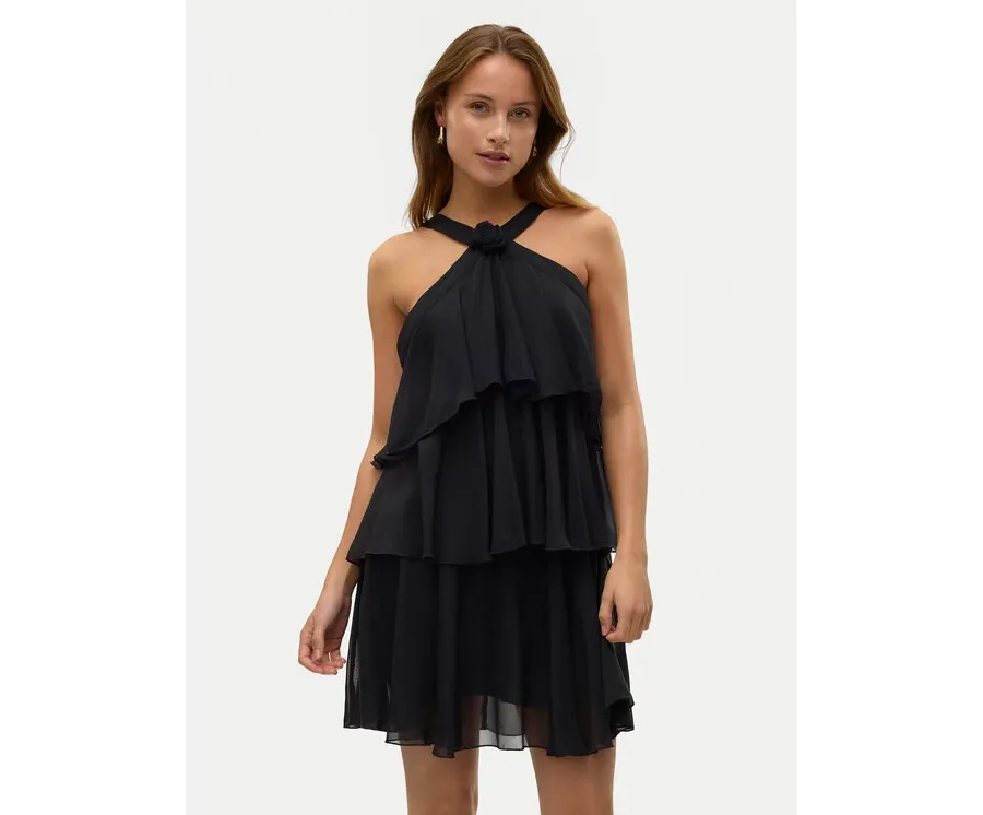 obrazek 1 Vero Moda Sukienka koktajlowa Felicia 10329767 Czarny Regular Fit
