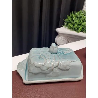 Zdjęcie Włoska ceramiczna maselniczka w stylu prowansalskim - Virginia Casa