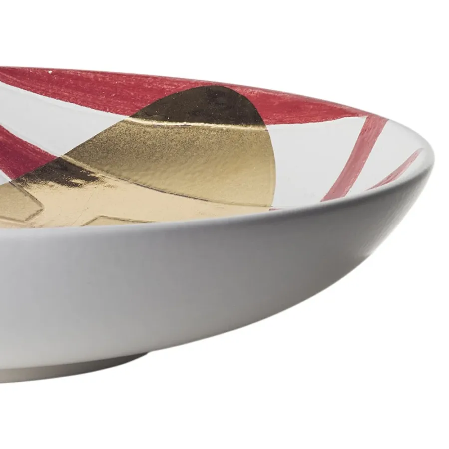 obrazek 2 Centralny element z ręcznie malowanej ceramiki  H.9xL.40xP.40 cm