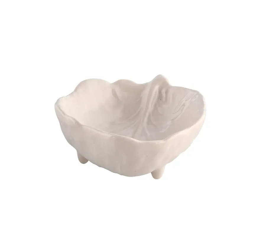 obrazek 1 Nieszablonowa dekoracja ceramiczna - podstawka liścia kapusty - Bordallo Pinheiro