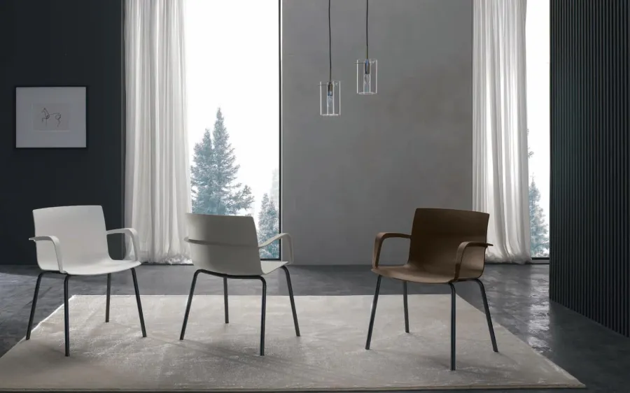 obrazek 2 Eleganckie krzesło do salonu w stylu designerskim – Zamagna Italia