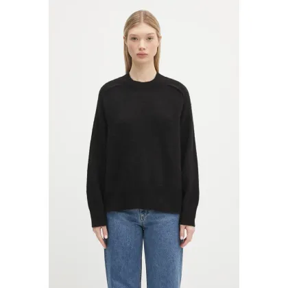 Zdjęcie A.P.C. sweter Pull Naomie damski kolor czarny WPABE.F23283