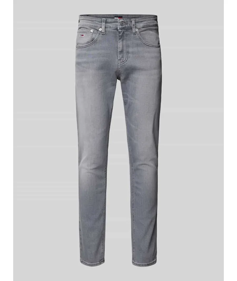 obrazek 1 Jeansy o kroju slim fit z 5 kieszeniami model ‘SCANTON’