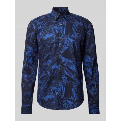 Zdjęcie Koszula casualowa o kroju slim fit z kołnierzykiem typu kent model ‘Ermo’