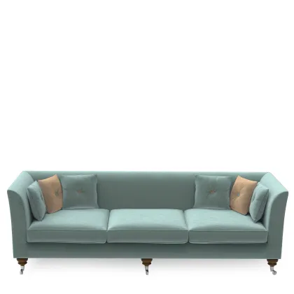 Zdjęcie Piękna włoska czteroosobowa sofa H.82xL.255xP.90 cm