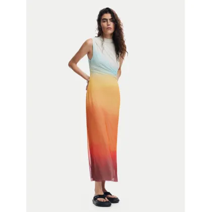 Zdjęcie Desigual Sukienka codzienna 24WWVKXZ Kolorowy Regular Fit