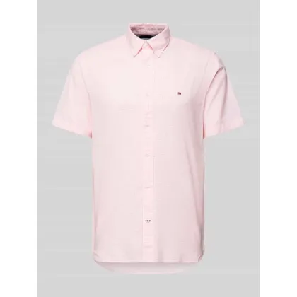 Zdjęcie Koszula casualowa z wyhaftowanym logo model ‘GINGHAM’